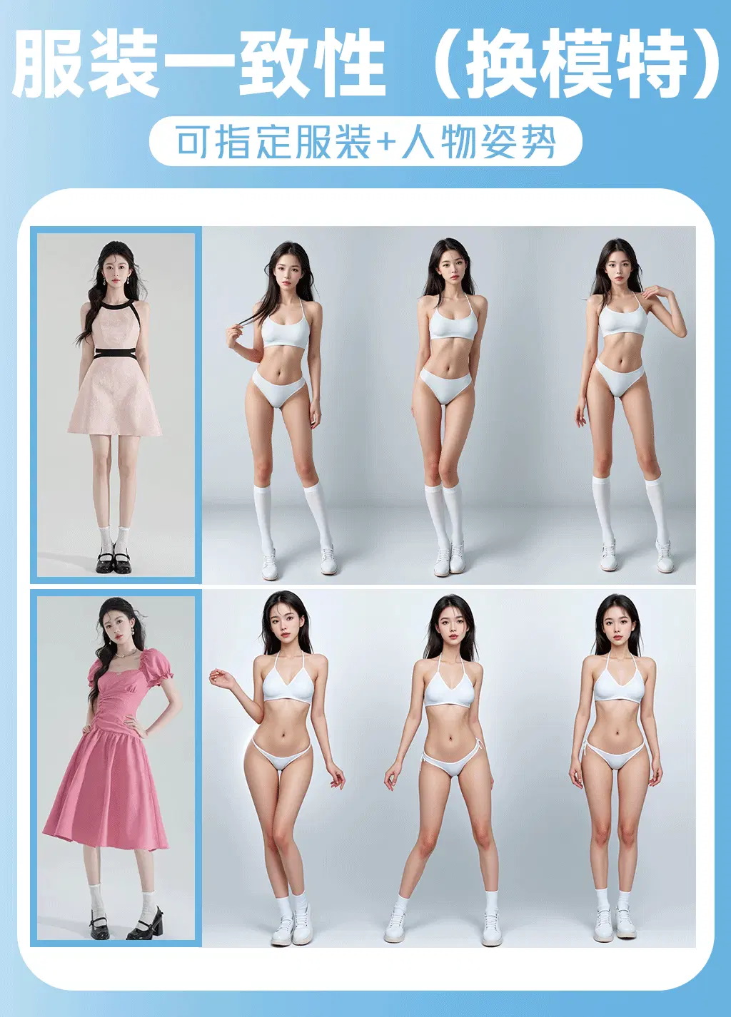 Character pose consistency