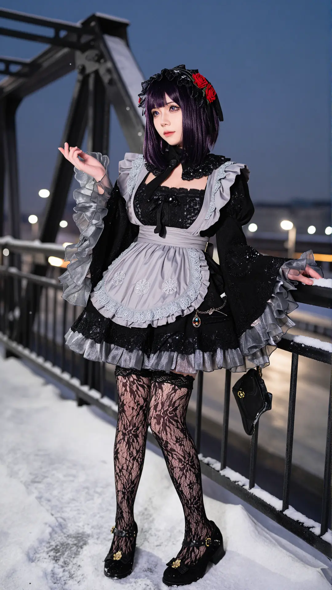 Tutu's Lolita Shizuku Kuroe Outfit workflow