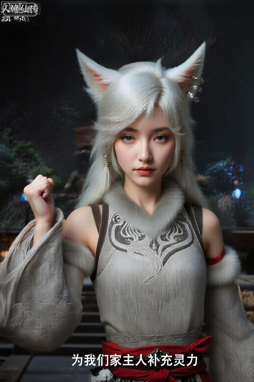 Silver Moon True Person transforms Qwen Mortal Cultivation Biography