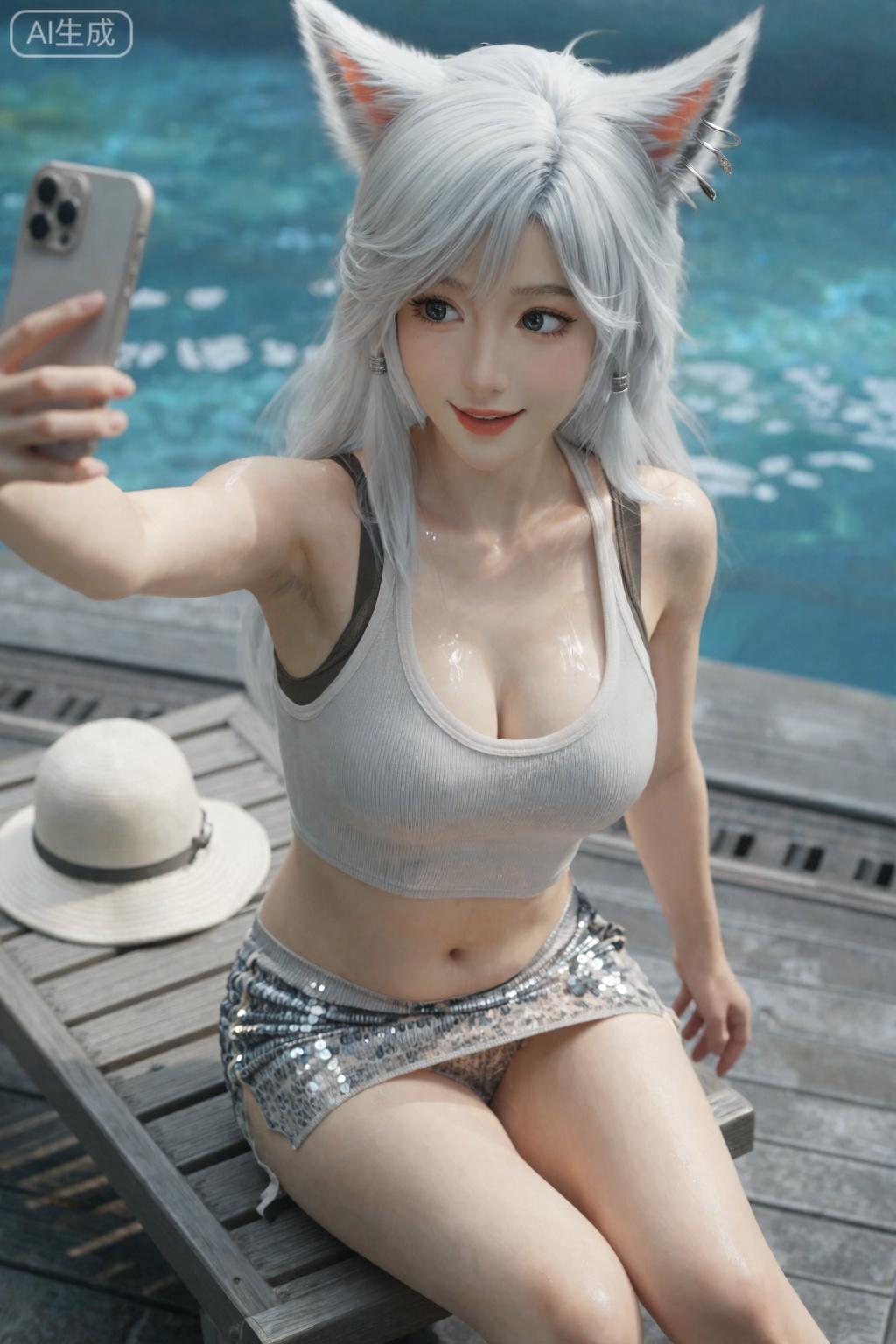 Silver Moon Immortal Transformation Costume zimage Mortal Cultivation Biography nsfw