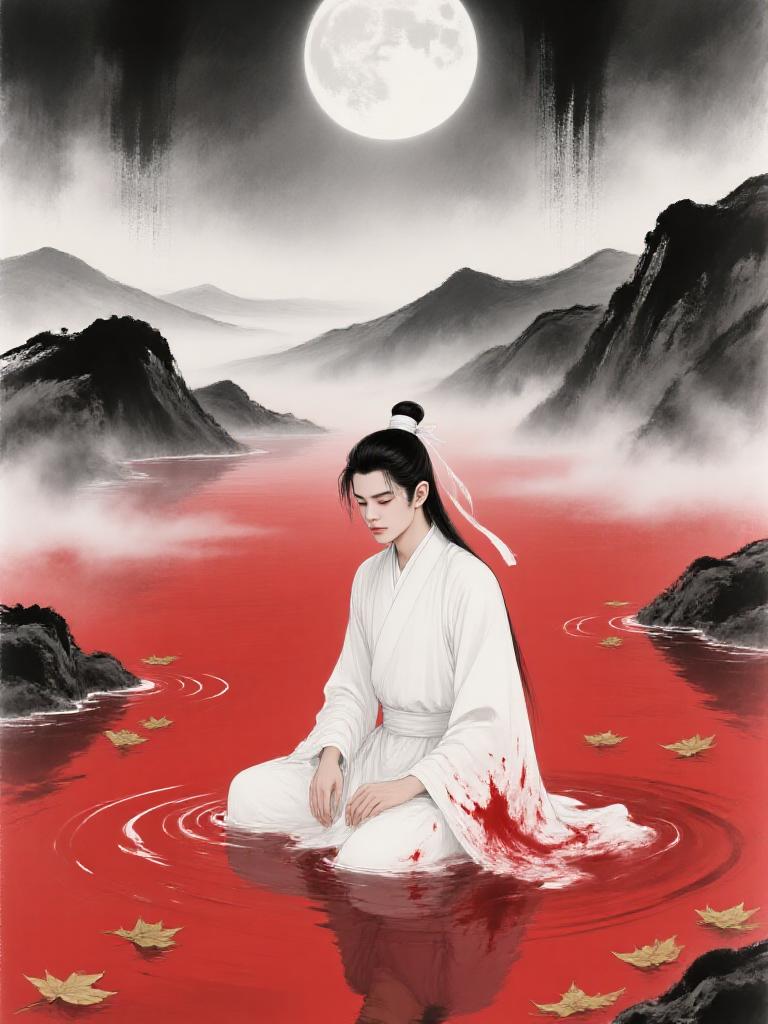 Canghai Legend National Style Ink Illustration Style