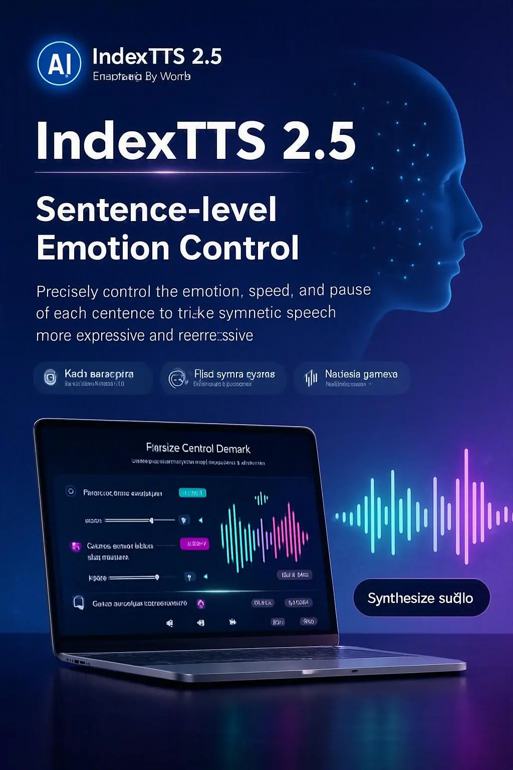 IndexTTS 2.5 Sentence-by-Sentence Emotional Control