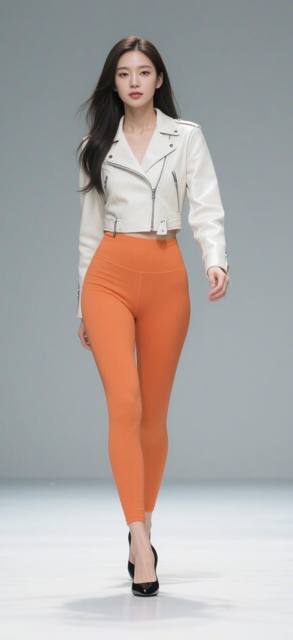 wan2.1 Model catwalk walking Fashion runway walking posture