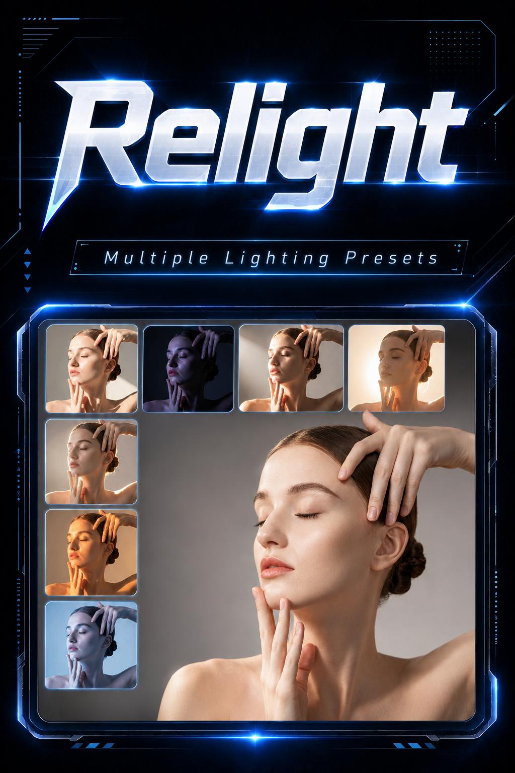 Relight-Multiple lighting