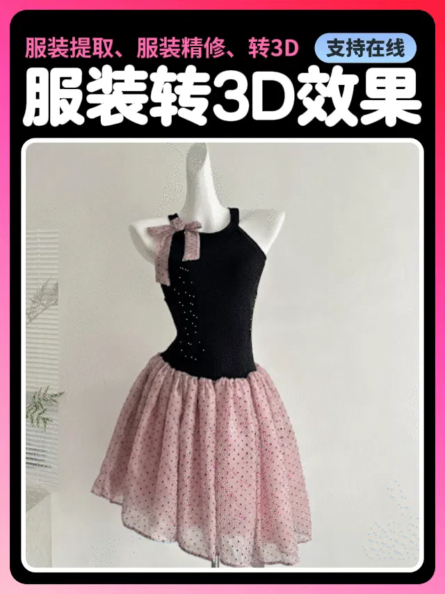 Garment Retouching, Garment Extraction, Garment-to-3D