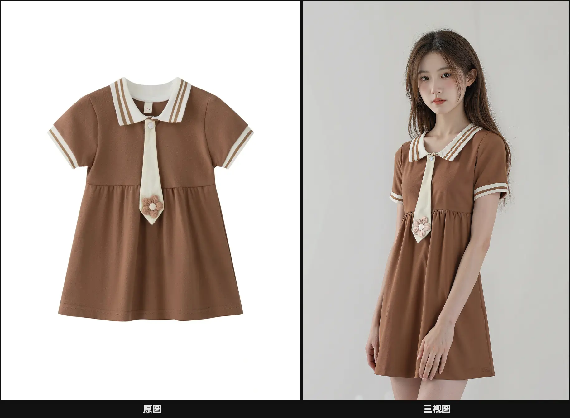 Single_Person_Three-View_All-Around_Change_Outfit_Flow (Auto-Generate_Model)