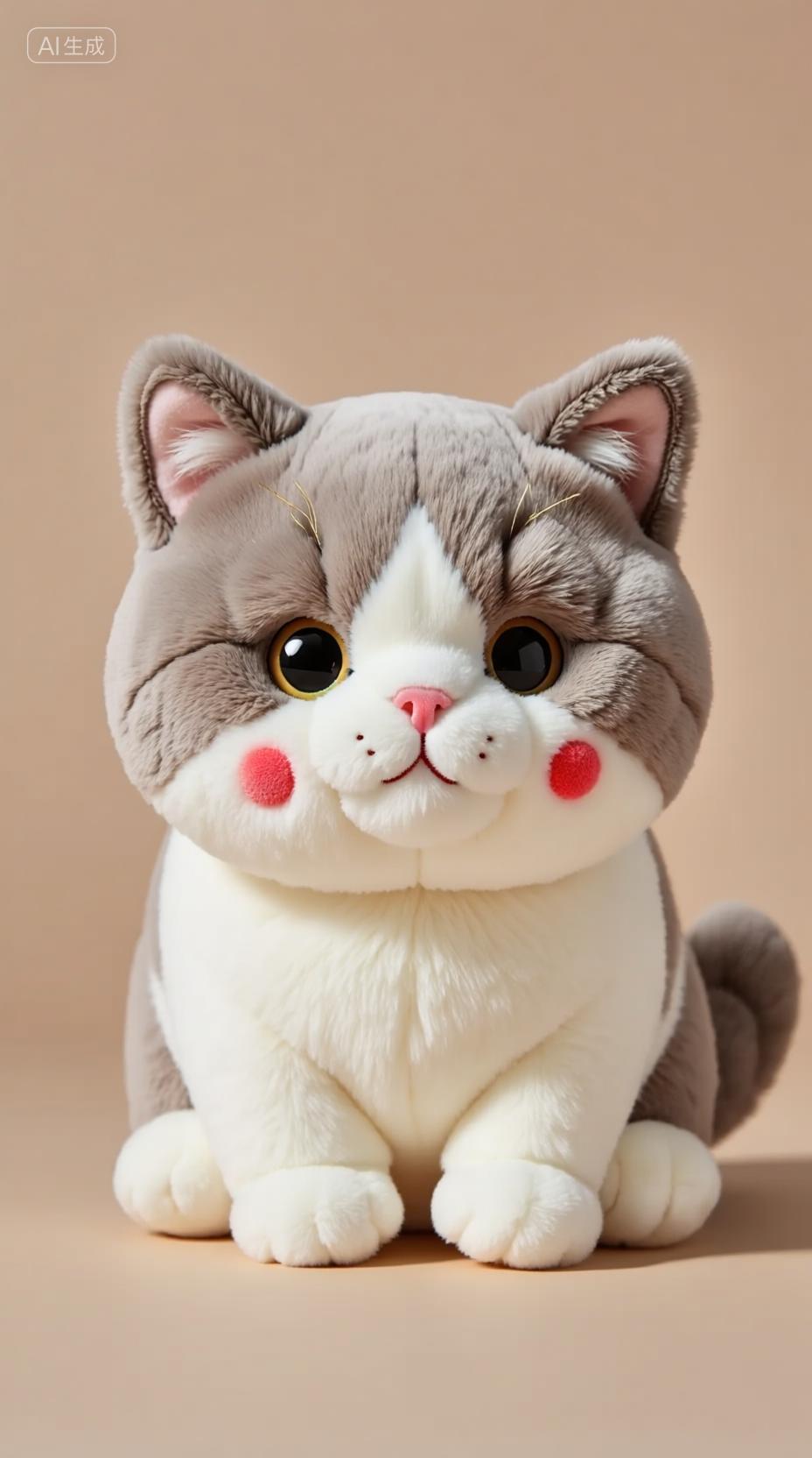 Plush toy cute doll