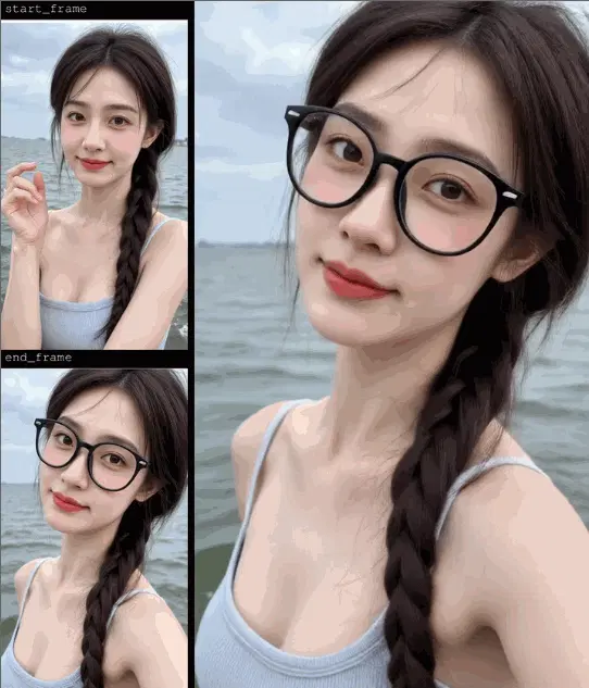 Tongyi Wanxiang latest VACE super infinite loop head-to-tail frame image-to-video