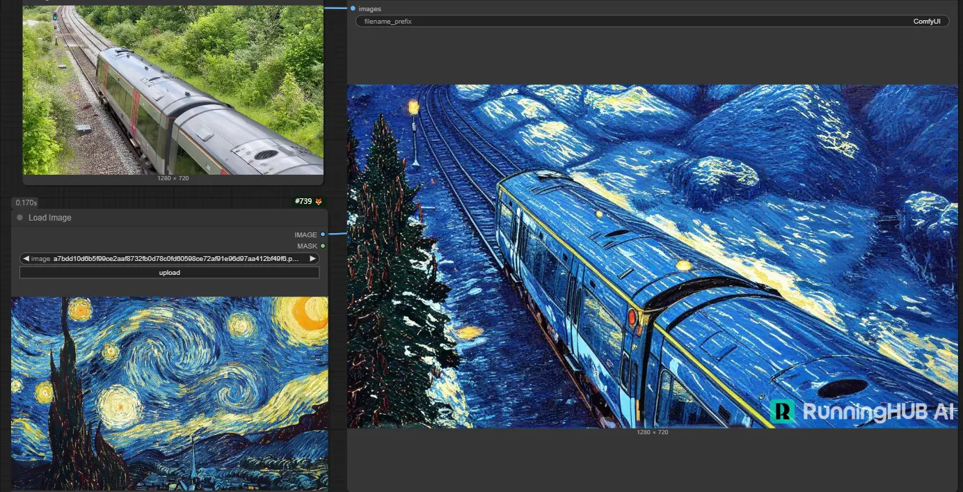Extract the first frame for redrawing (overall redraw with IP Adapter precise style transfer)