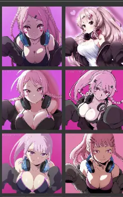 PromptLine Anima Preview2 Artist Batch Style Test