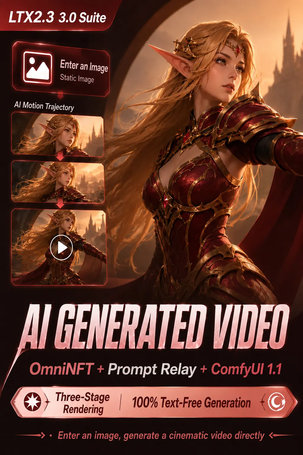 Image-to-Video 3.0 | OmniNFT Relay Distillation 1.1 | One Image to Video