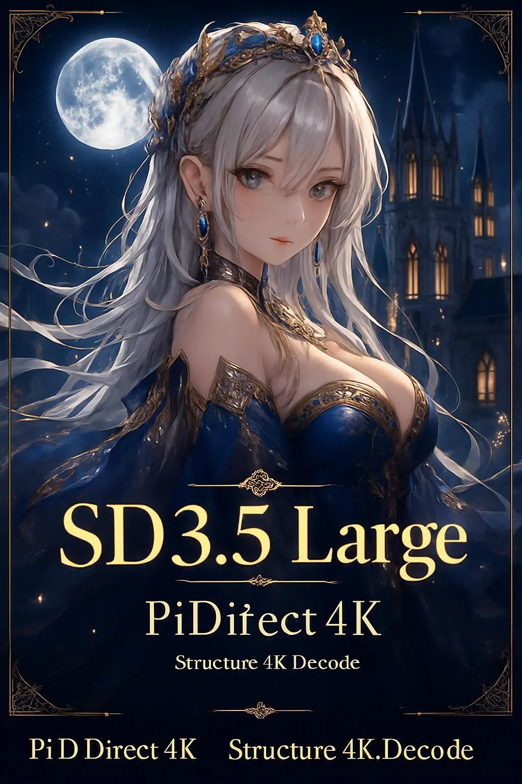 SD3.5 Large | PiD Direct Output 4K