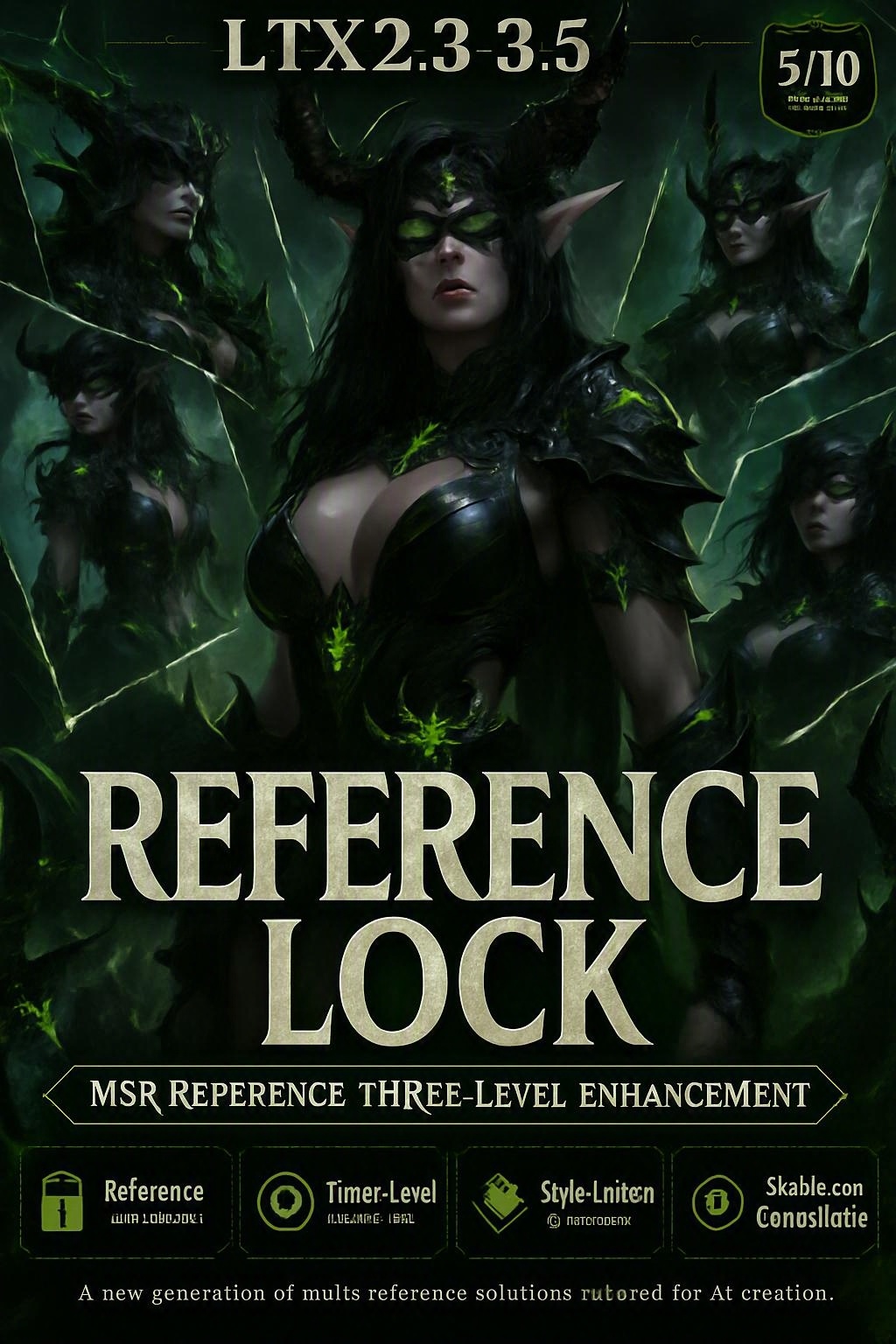 LTX2.3 3.5 Suite | Multi-Image Lock · MSR Multi-Image Reference Third-Order Enhancement