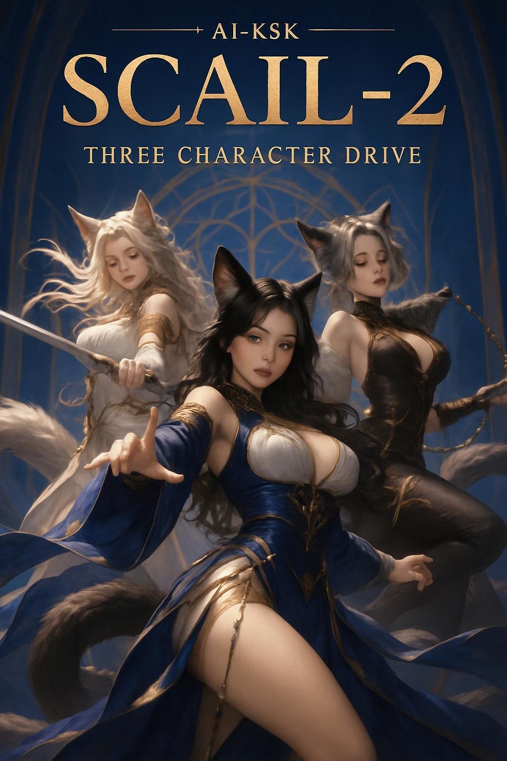 SCAIL 2 Three-person action-driven