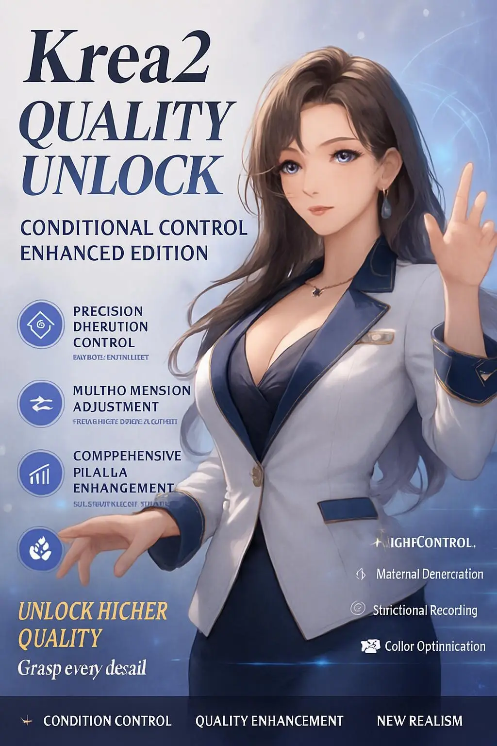 Krea2 Texture Unlock Core Flow | Enhanced Conditional Control Version