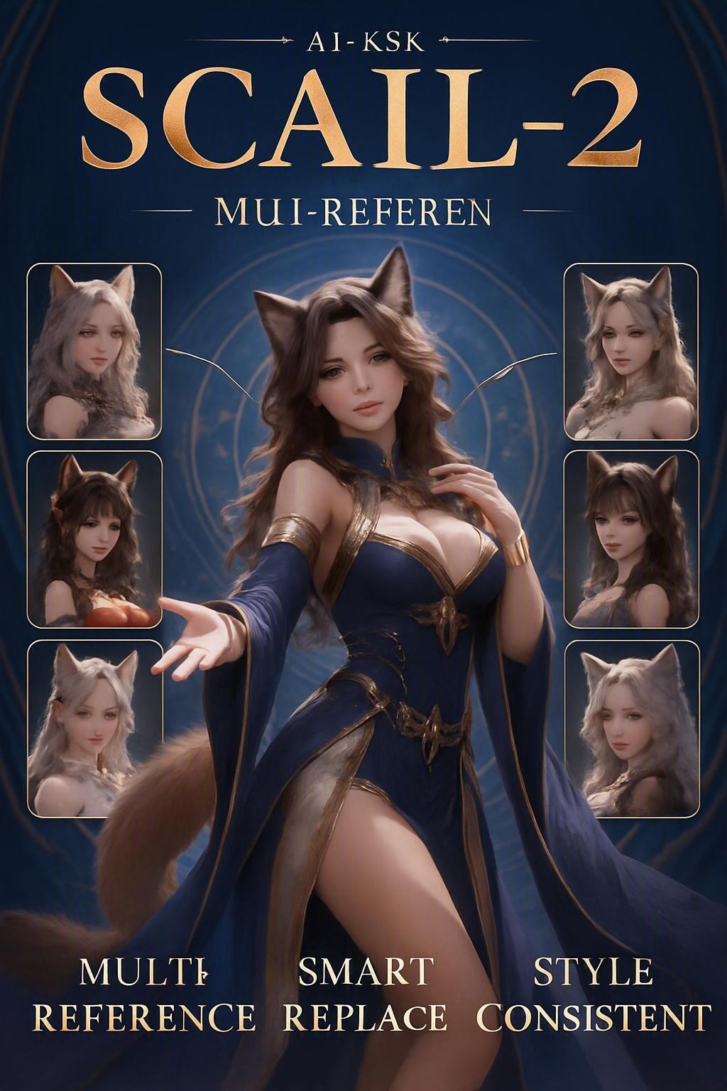 SCAIL 2 Multi-reference Character Replacement