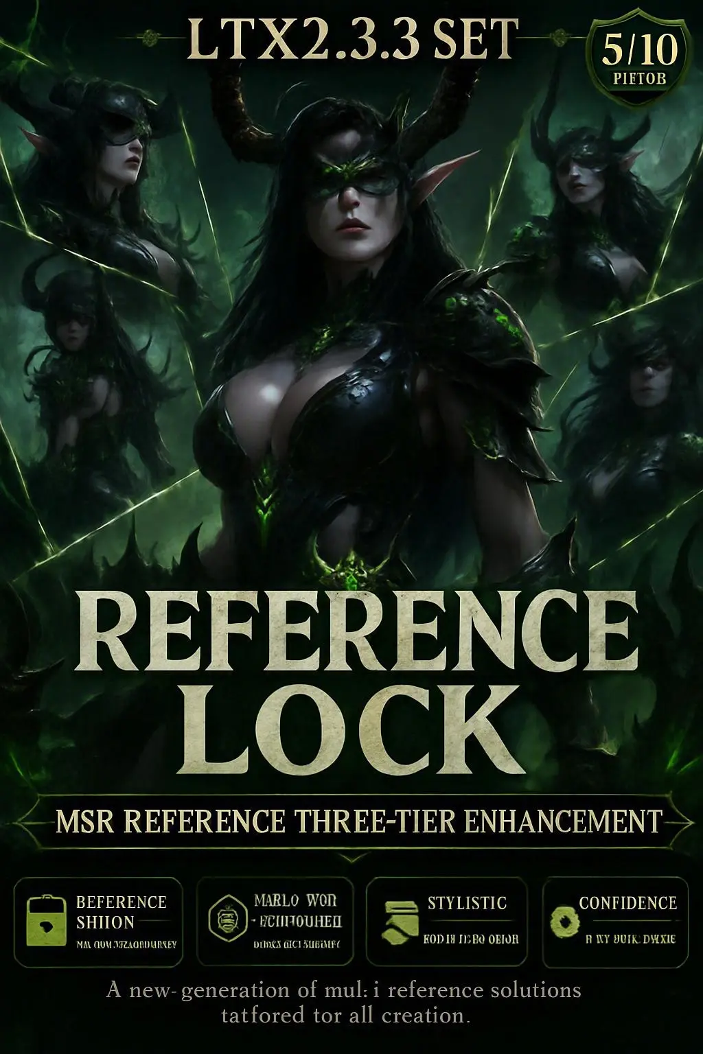 LTX2.3 3.5 Suite|Multi-image Lock·MSR Multi-image Reference Third-order Enhancement