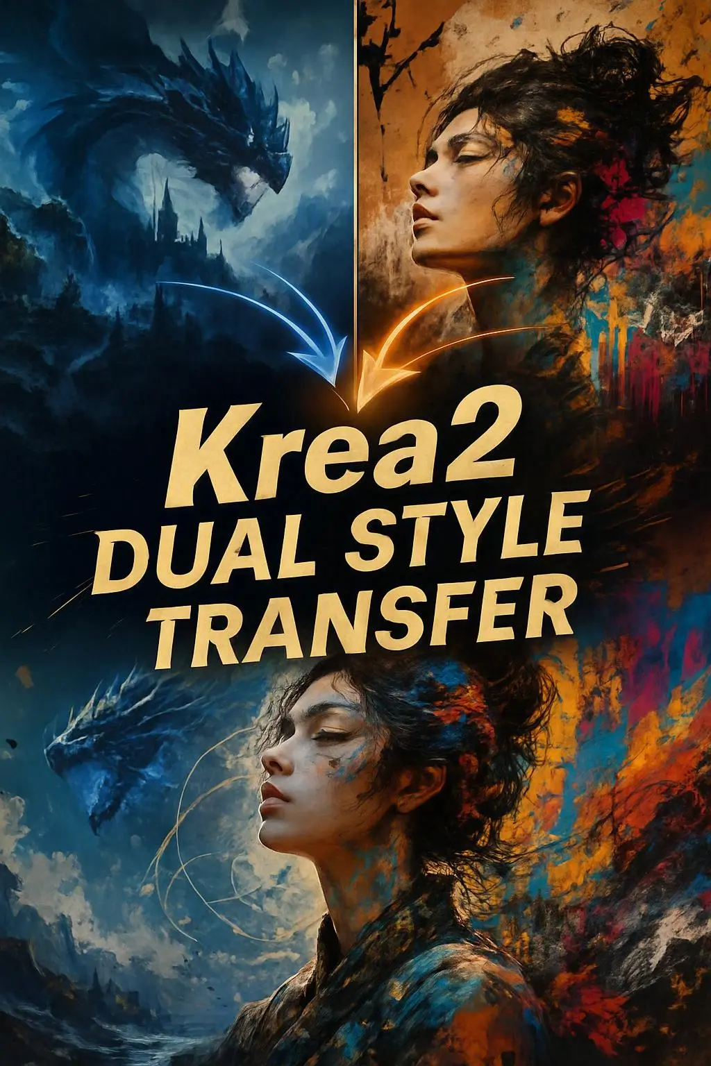 Krea2 Dual-Reference Style Transfer