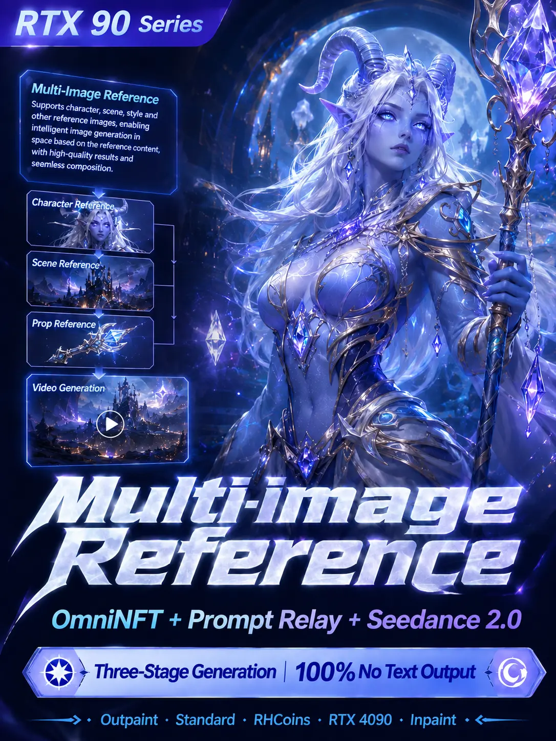 Multi-image reference 3.0 | OmniNFT Relay Distillation 1.1 | Multi-image fusion