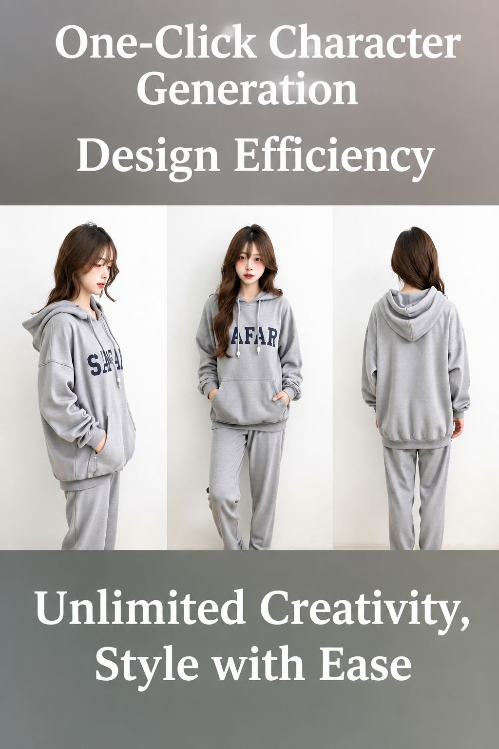 Character three-view 2.0 version