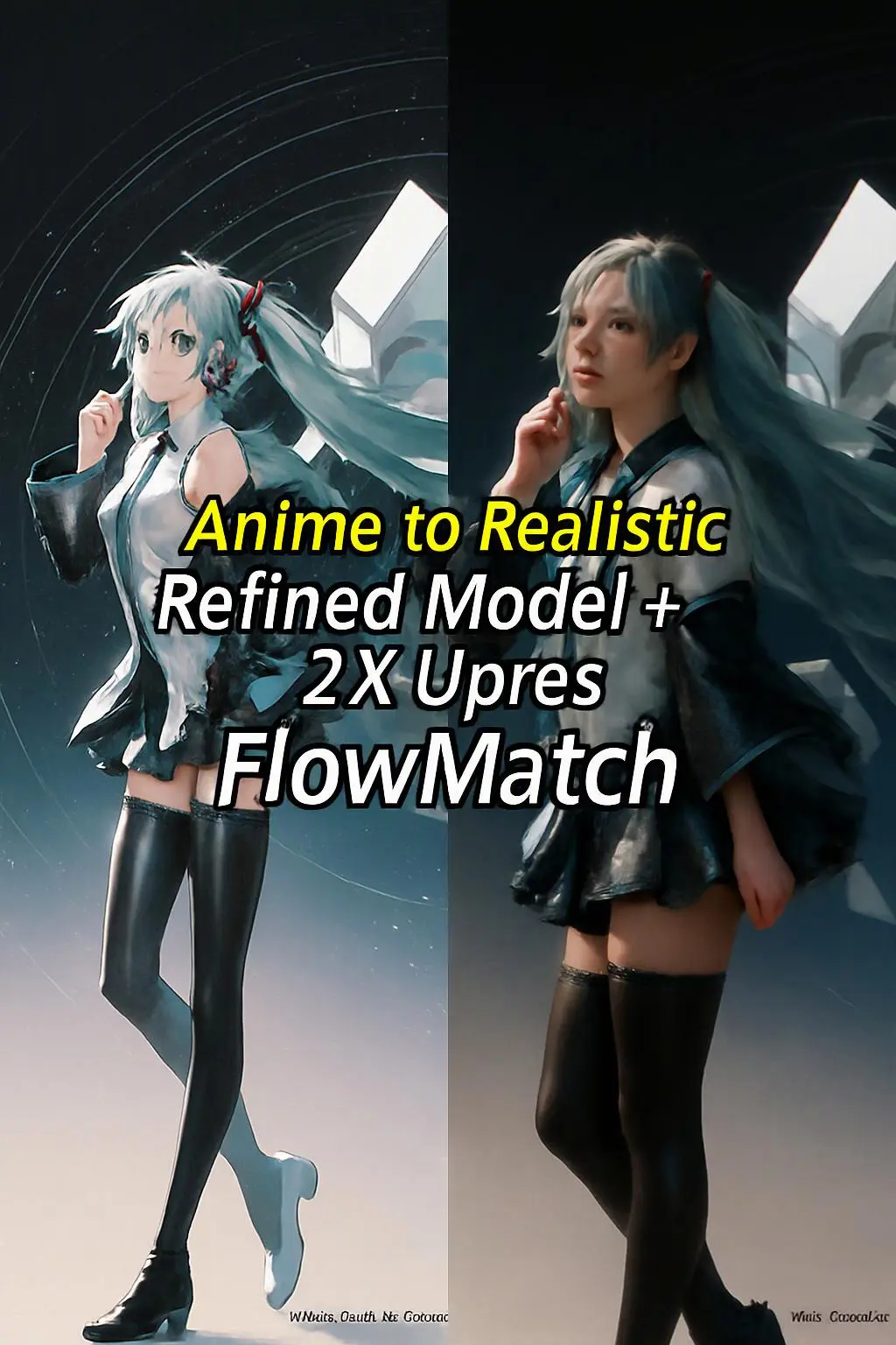 Qwen The strongest anime-to-live-action in history (Z image|FlowMatch redraw)