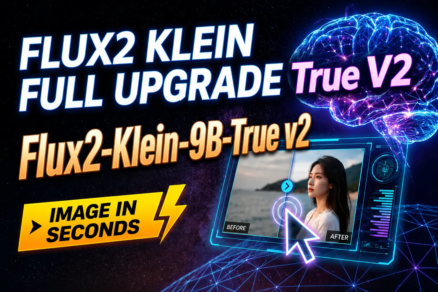 FLUX2 KLEIN True V2 Single Image Editing