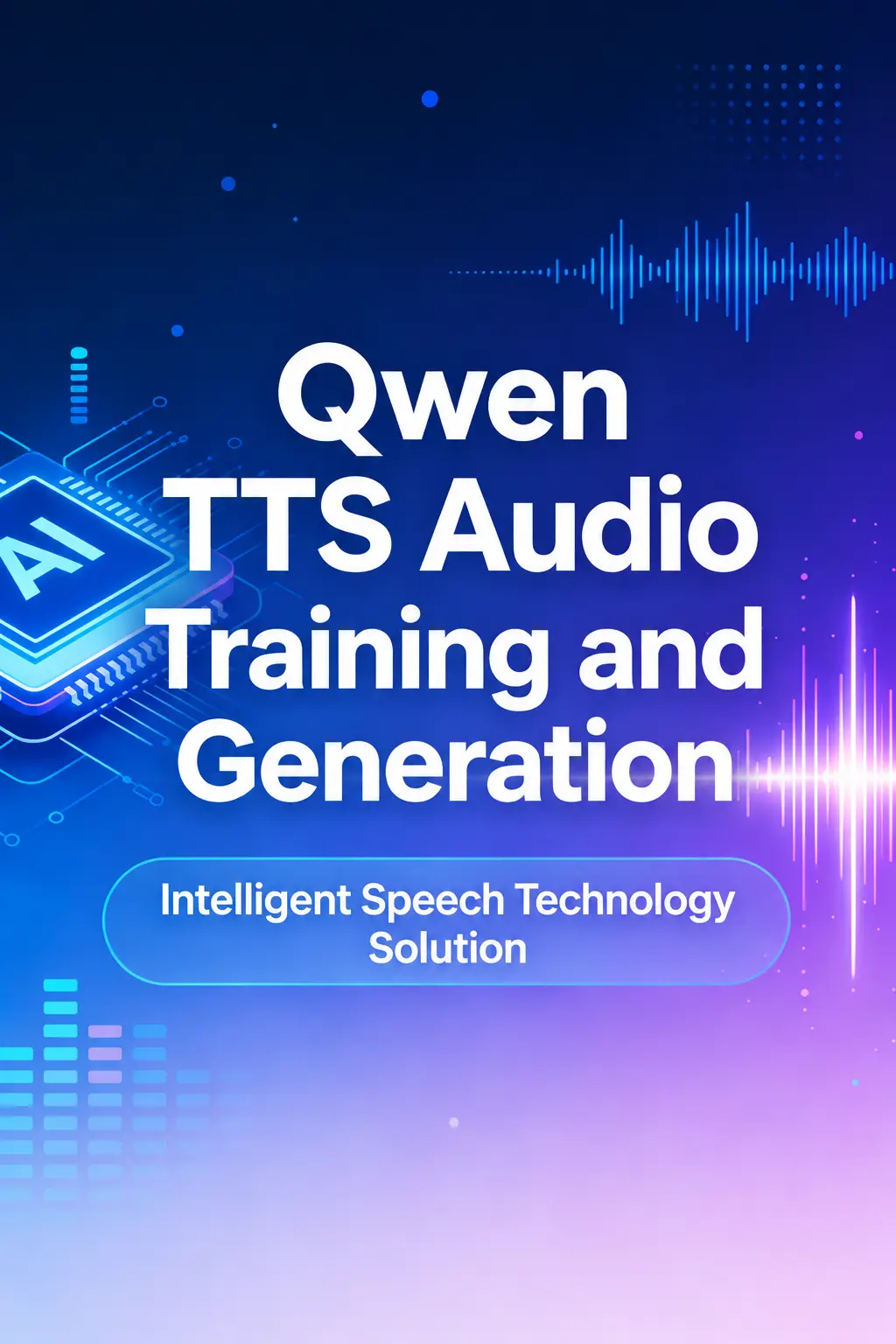 Qwen TTS audio training and generation V1