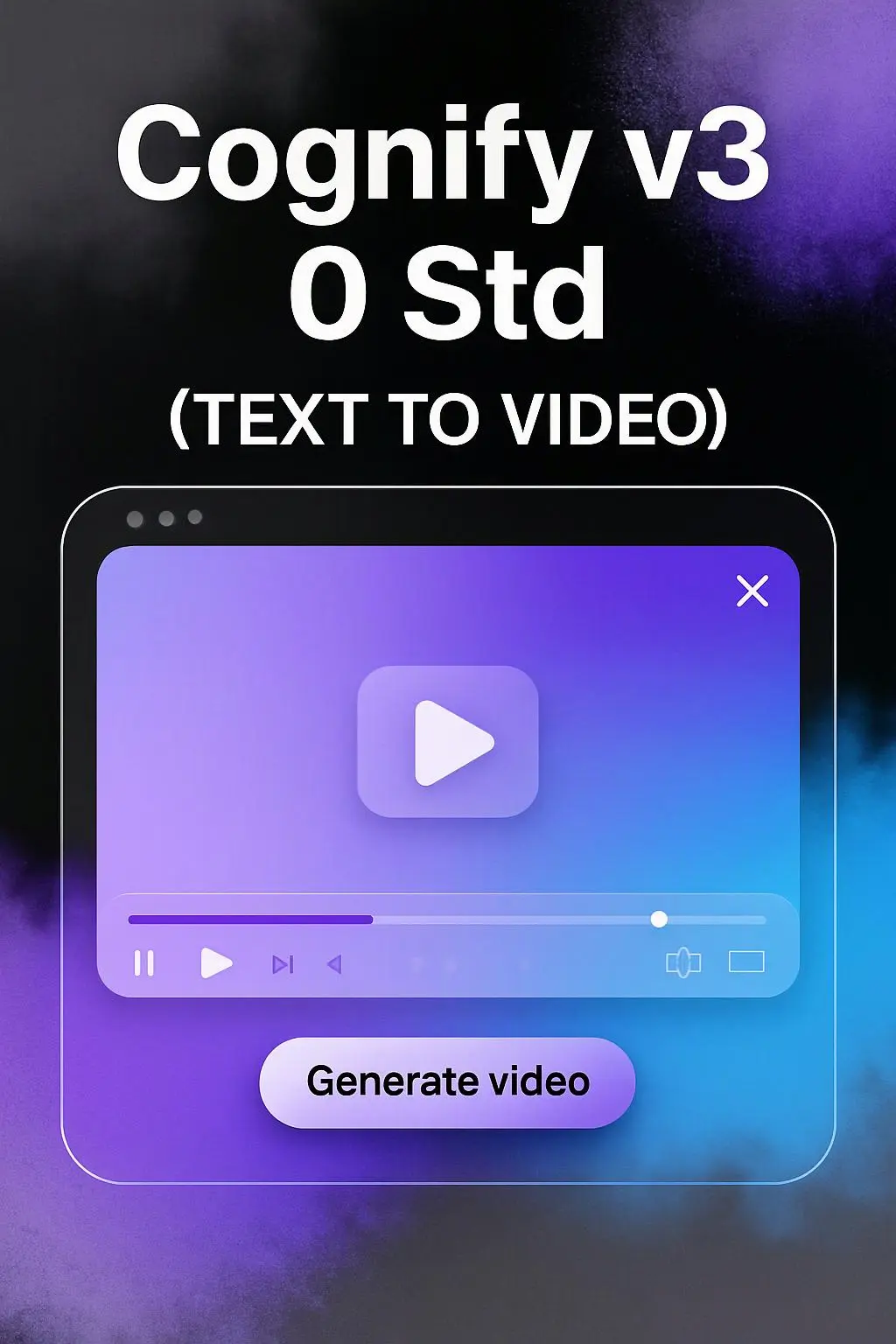 Keling v3.0 Std (Text-to-Video/Image-to-Video) (RH Version)
