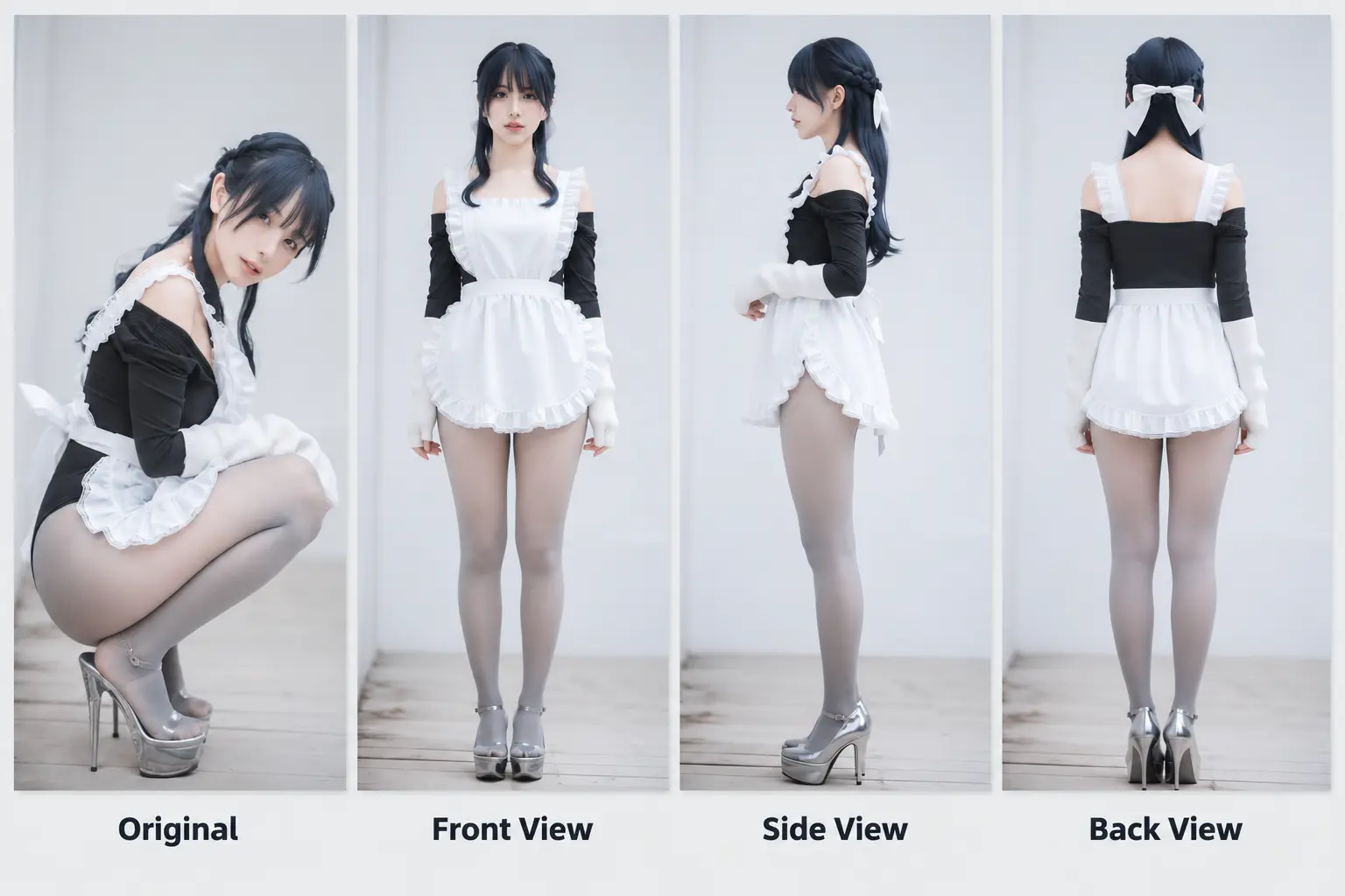Three-view _QWEN EDIT AIO One-click Three-view Simplified Version
